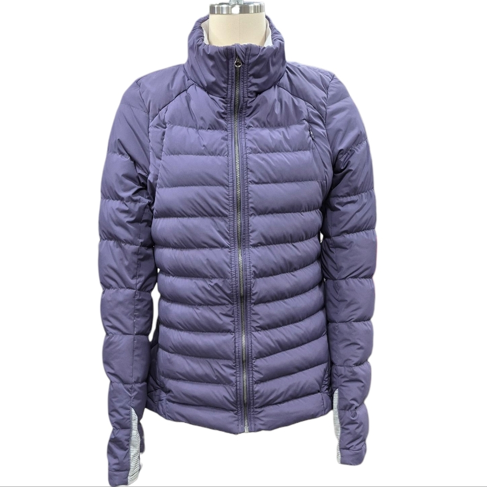 Women's Purple Puffer Jacket